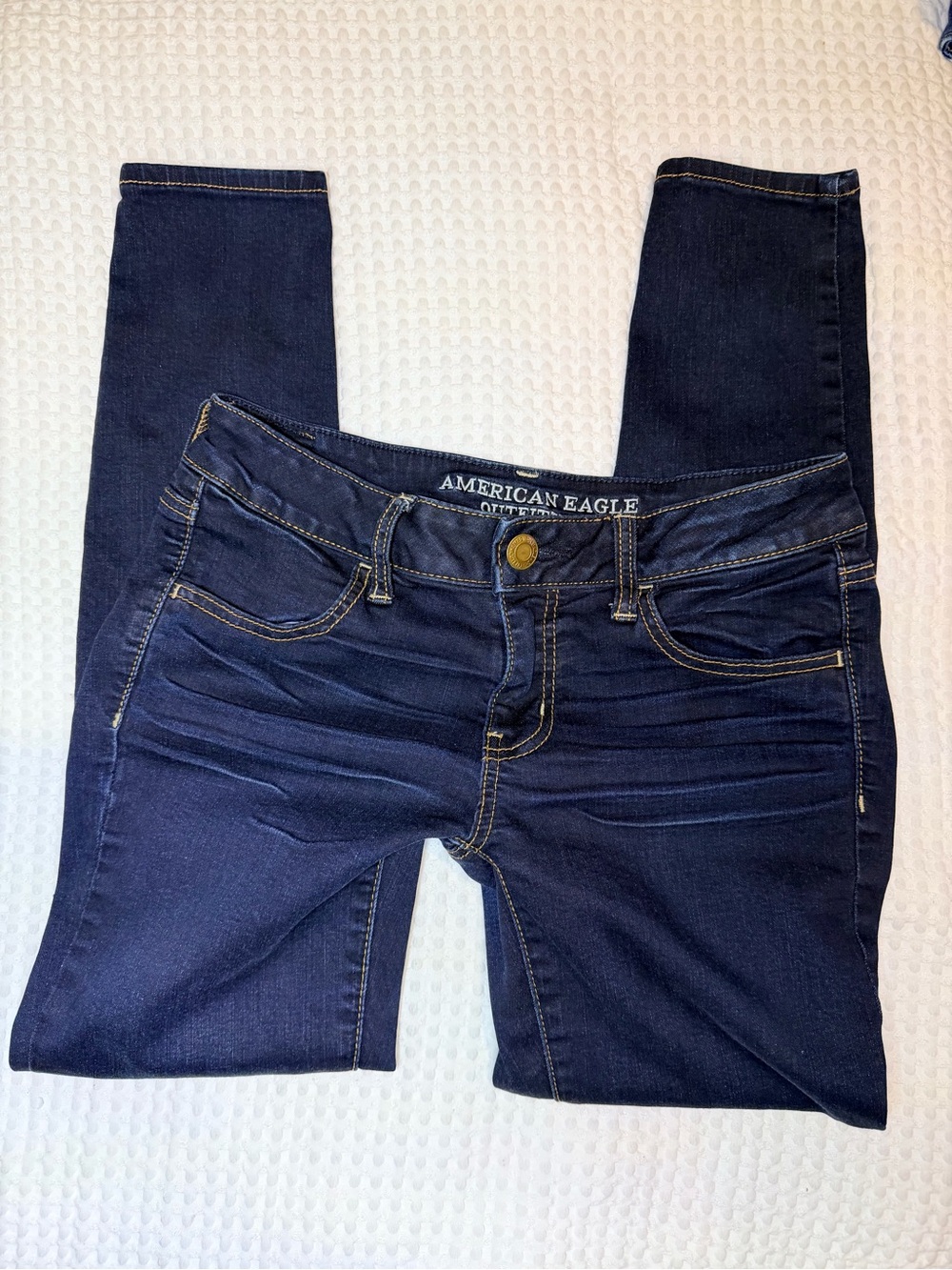 American Eagle Outfitters Navy Skinny Jeans